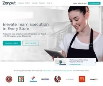 Zenput.com(The Leading Operations Execution Platform) Screenshot