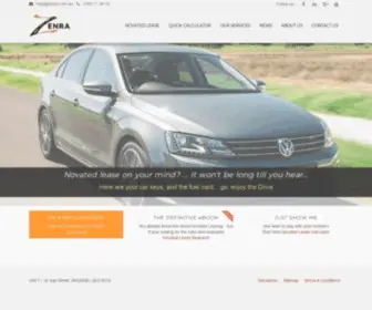 Zenra.com.au(Novated Lease) Screenshot