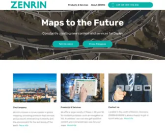 Zenrin-Europe.com(Zenrin Europe) Screenshot