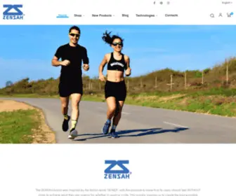 Zensahsports.com(Zensah Sports) Screenshot