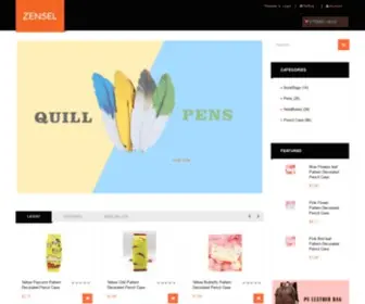 Zensel.com(Shop) Screenshot