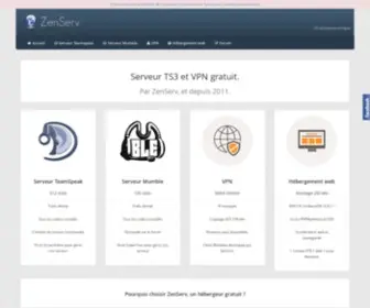 Zenserv.fr(SEO & NETLIKING) Screenshot