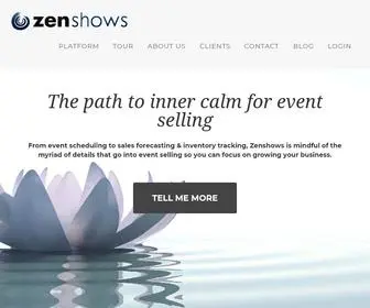 Zenshows.com(Zen Shows) Screenshot