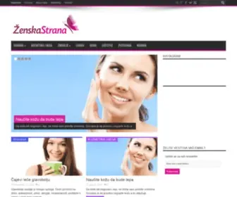 Zenskastrana.com(Enska strana) Screenshot