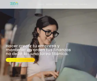 Zensmart.co(Su analista financiero en la nube) Screenshot