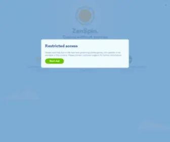 Zenspin.com(This page) Screenshot