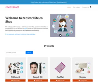 ZenStorelife.co(Shop) Screenshot