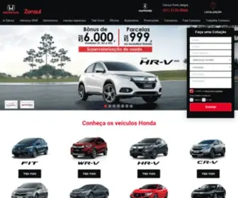 Zensul.com.br(Honda Zensul) Screenshot