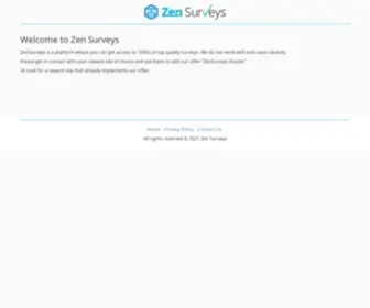 Zensurveys.com(CentOS) Screenshot