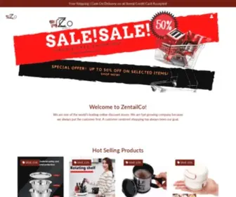 Zentailco.com(Zentailco) Screenshot