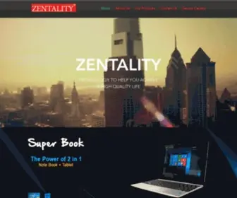 Zentalityinfo.com(Zentality) Screenshot