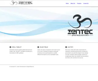 ZentecPharma.com(ZentecPharma) Screenshot