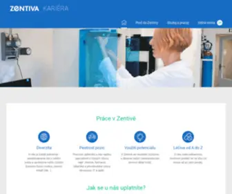 Zentiva.jobs.cz(Pracovní příležitosti) Screenshot