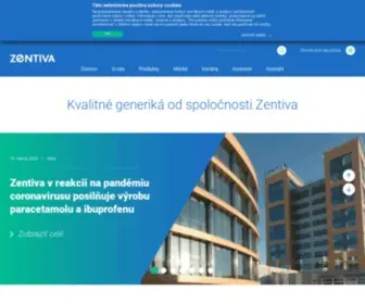 Zentiva.sk(Domáca) Screenshot