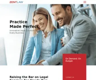 Zentlawgroup.com(ZentLaw) Screenshot