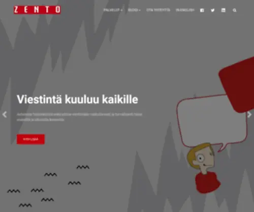 Zento.fi(Sosiaalisen median koulutus) Screenshot