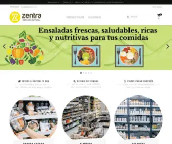 Zentra.com.ar(Mercado Natural) Screenshot