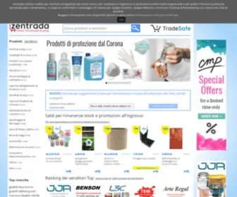 Zentrada.it(No. 1 Mercato ingrosso e Shops grossisti EU) Screenshot