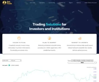 Zentrade.com(Zen Trade) Screenshot