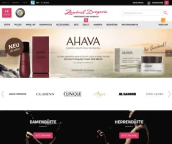 Zentraldrogerie.com(Parfümerie) Screenshot
