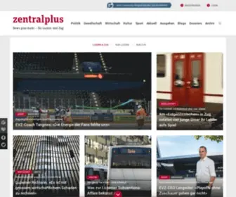 Zentralplus.ch(News plus mehr) Screenshot