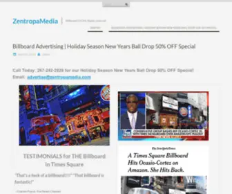 Zentropamedia.com(Billboard (OOH)) Screenshot