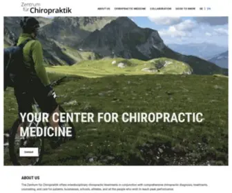 Zentrum-Chiropraktik.ch(Zentrum für Chiropraktik Zürich) Screenshot