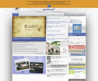 Zentrum.hu(Ungarndeutsches Kultur) Screenshot