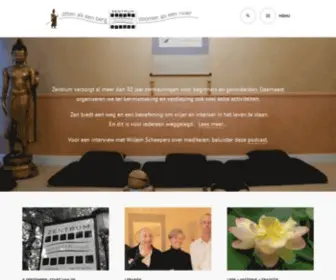 Zentrum.nl(Zen cursussen trainingen opleiding coaching in Utrecht) Screenshot