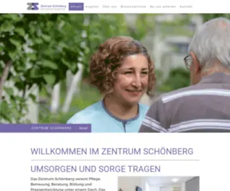 Zentrumschoenberg.ch(Willkommen im Zentrum Schönberg) Screenshot