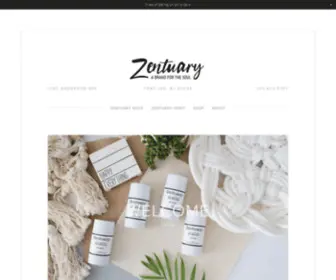 Zentuarybody.com(A BRAND FOR THE SOUL) Screenshot