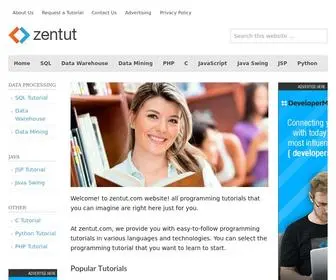 Zentut.com(Programming Made Easy) Screenshot
