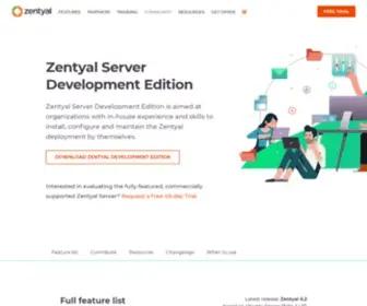 Zentyal.org(Zentyal Linux Server) Screenshot