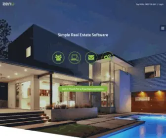 Zenu.com.au(Simple Real Estate Software) Screenshot