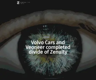 Zenuity.com(Zenuity is a new entrant in the fast growing global market for autonomous driving software systems) Screenshot