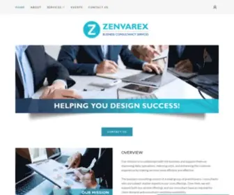 Zenvarex.com(Business Consulting) Screenshot