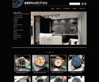 Zenwatches.com.sg(ZenWatches Home) Screenshot