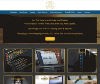 Zenwebmedia.com(Website Hosting) Screenshot