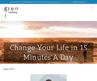 Zenwellness.com(Zen Wellness) Screenshot