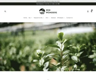 Zenwondersmatcha.com.au(Artisan Crafted Japanese Uji Matcha) Screenshot