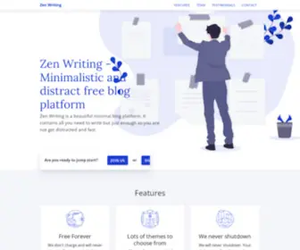 Zenwriting.net(Zen Writing) Screenshot