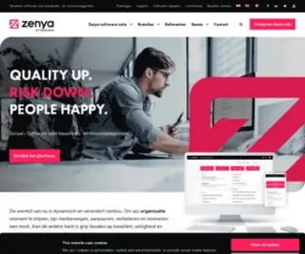 Zenya-Software.com(En risicomanagementsoftware) Screenshot