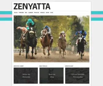 Zenyatta.com(Queen of Racing) Screenshot