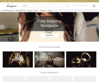 Zenyora.com(Online Shopping for Fashion Accessories & Trendy Jewellery with free shipping) Screenshot