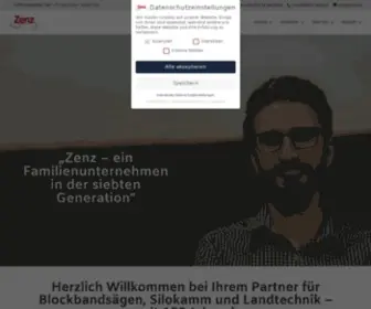 Zenz.de(Blockbandsägen) Screenshot