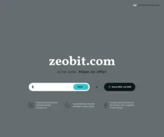 Zeobit.com(Cloud storage made simple) Screenshot