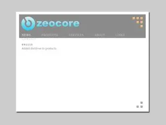 Zeocore.com(zeocore) Screenshot