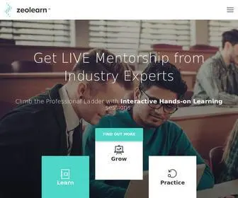 Zeolearn.com(Training on Technical and Professional Courses) Screenshot