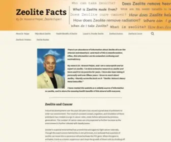 Zeolitefacts.org(zeolitefacts) Screenshot