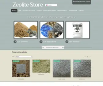 ZeoliteStore.com(Boutique) Screenshot